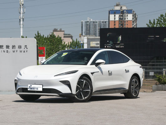 5 Türen 5 Sitzplätze 500 Km Rising Auto F7 Linksantrieb Limousine Hybrid Elektrofahrzeug
